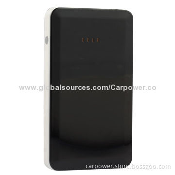 Portable power jump starter, start 12V vehicle/7,500mAh battery/safe outdoors/fit for mobile